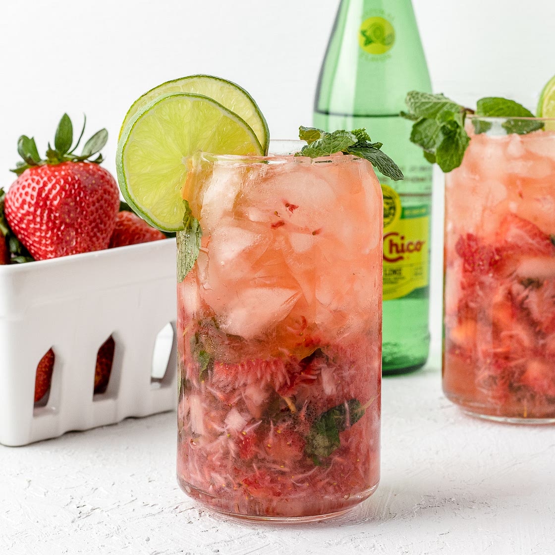 Strawberry Mojito Mocktail