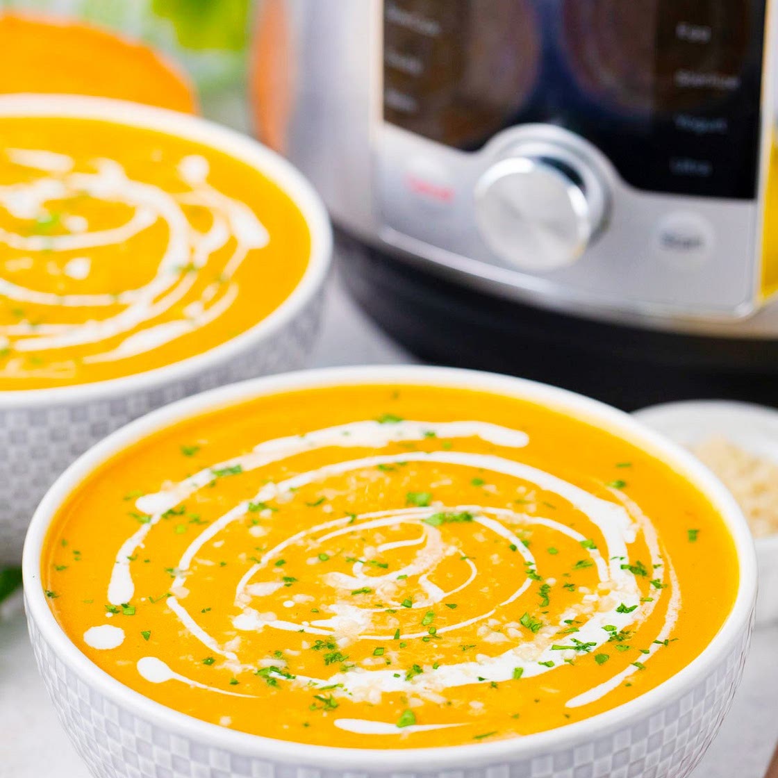 Instant Pot Sweet Potato Soup