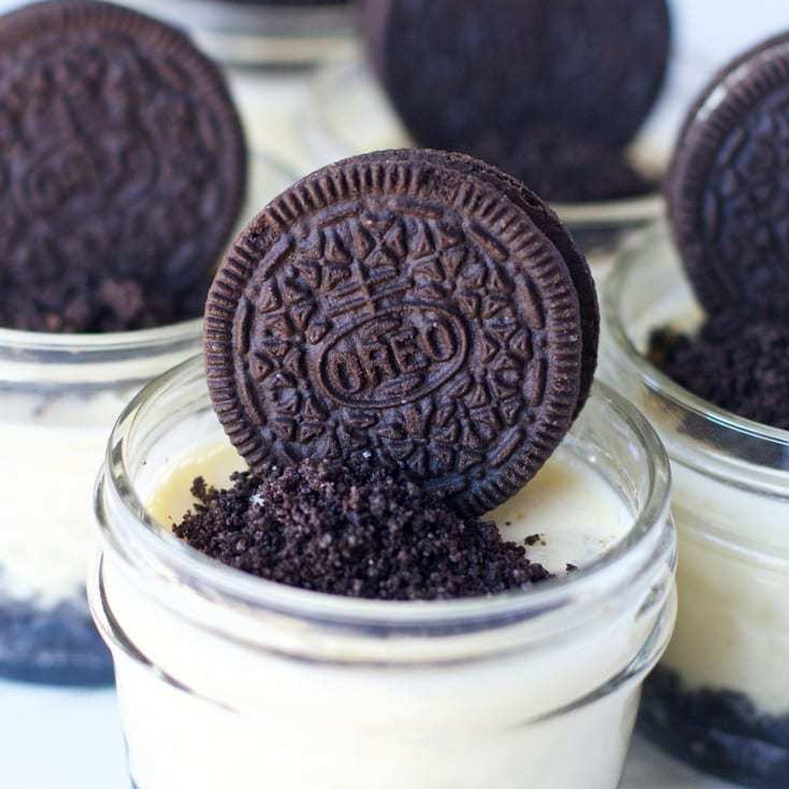 Sous Vide Oreo Cheesecake