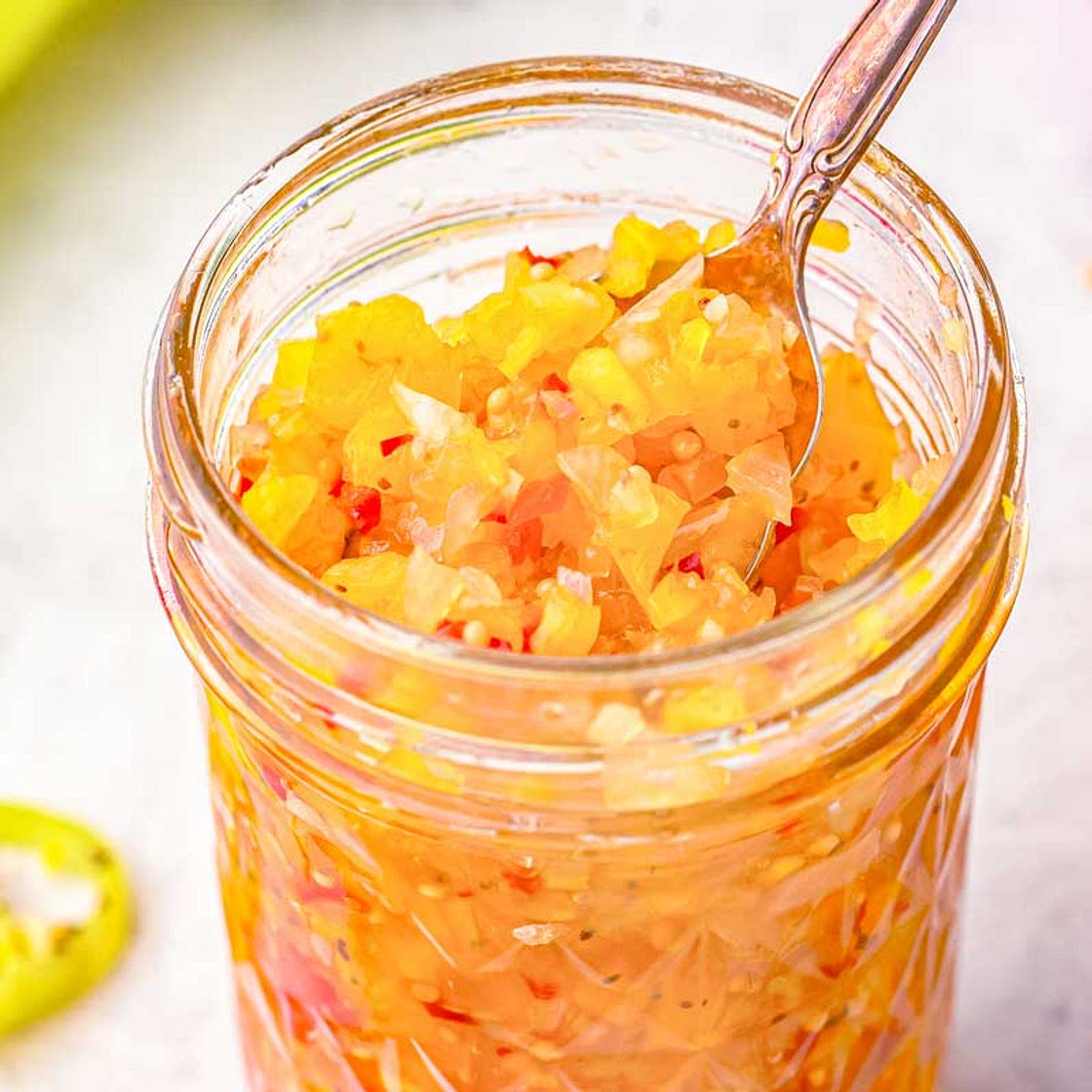 Banana Pepper Relish