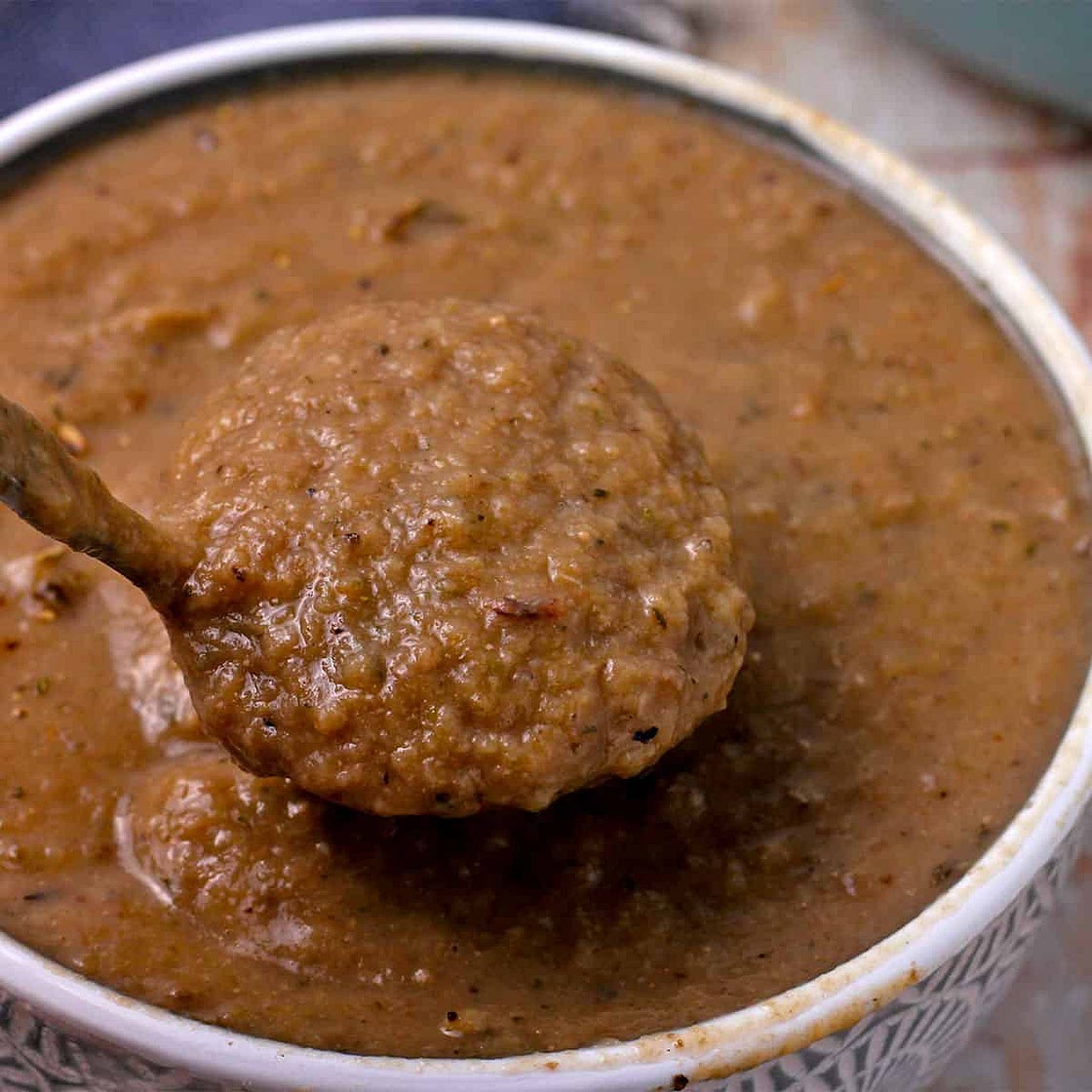 Vegan Mushroom Gravy Recipe (Gluten-Free)