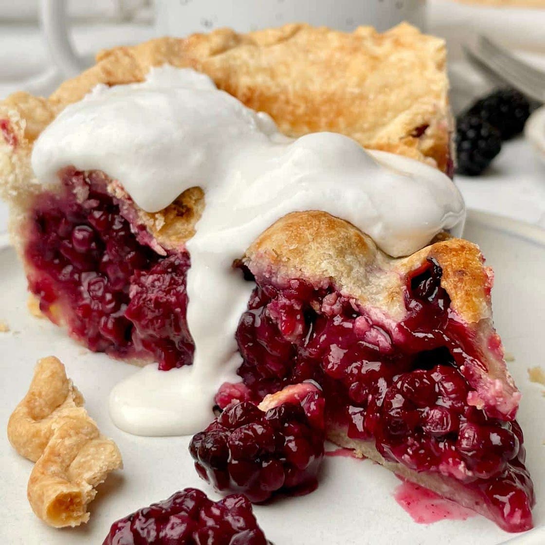 Vegan Blackberry Pie
