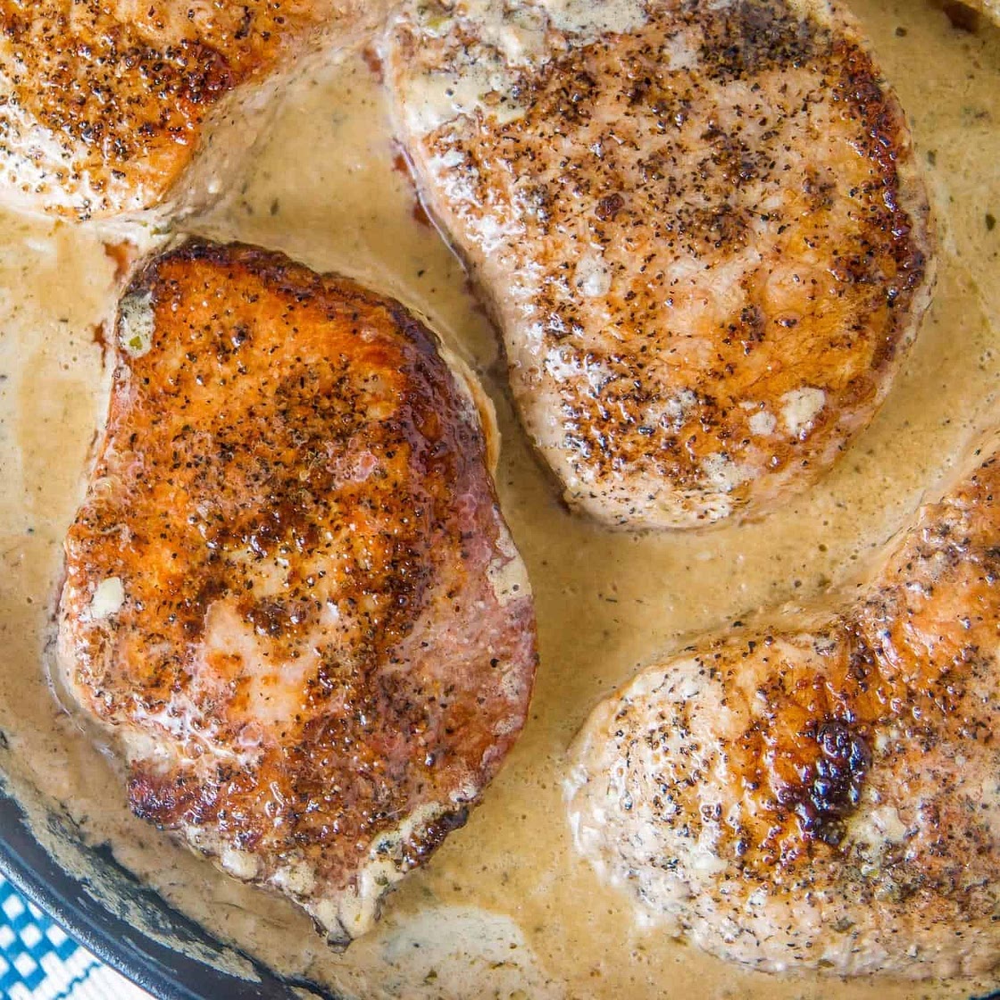 Creamy Ranch Pork Chops