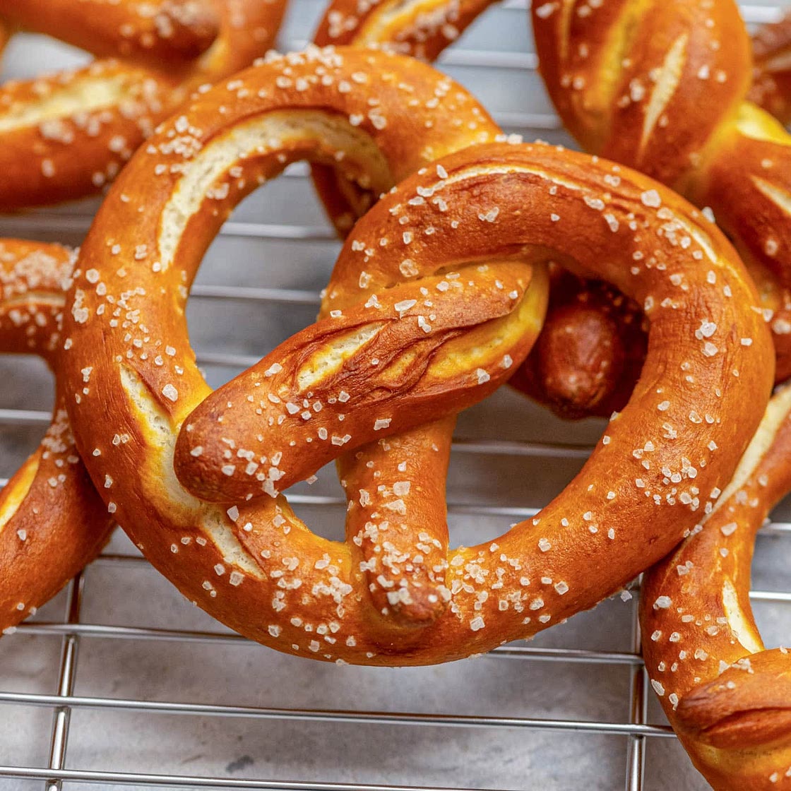 Homemade German Pretzels