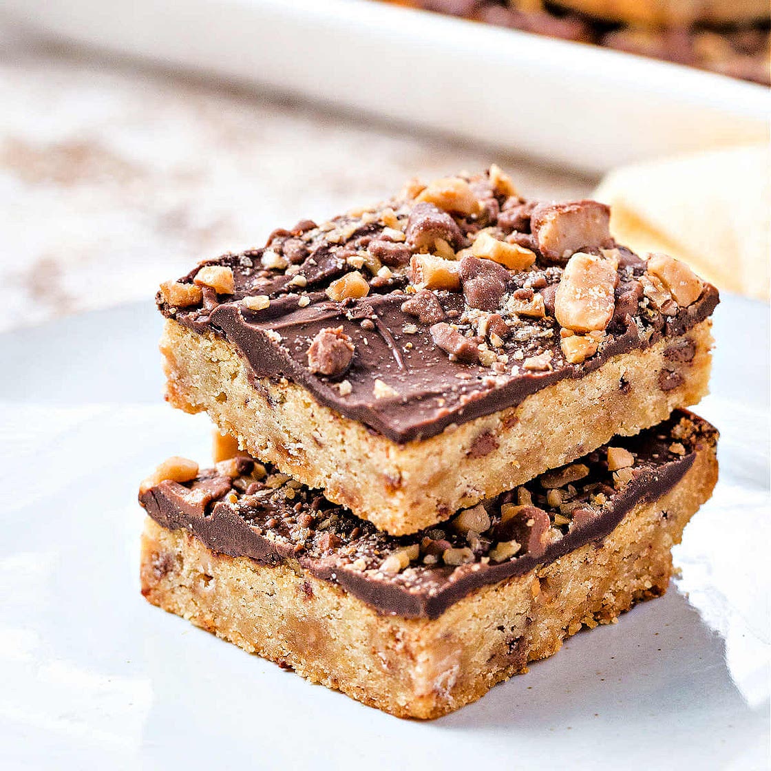 Heath Cookie Bars