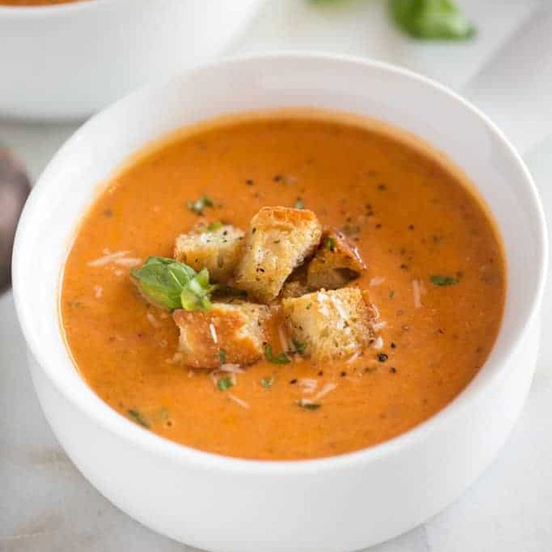 Instant Pot Tomato Basil Soup