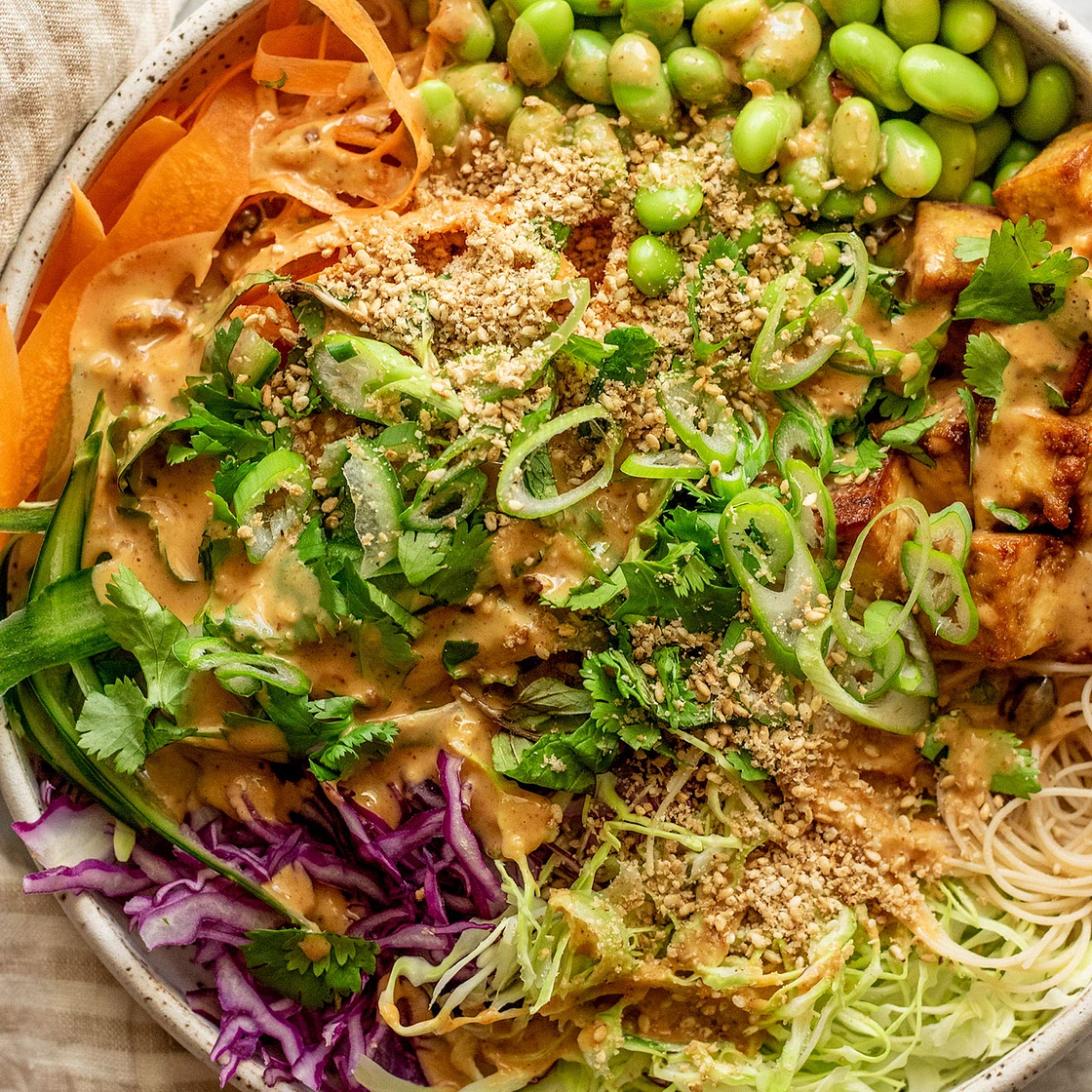 15 Minute Garlic Sesame Noodles