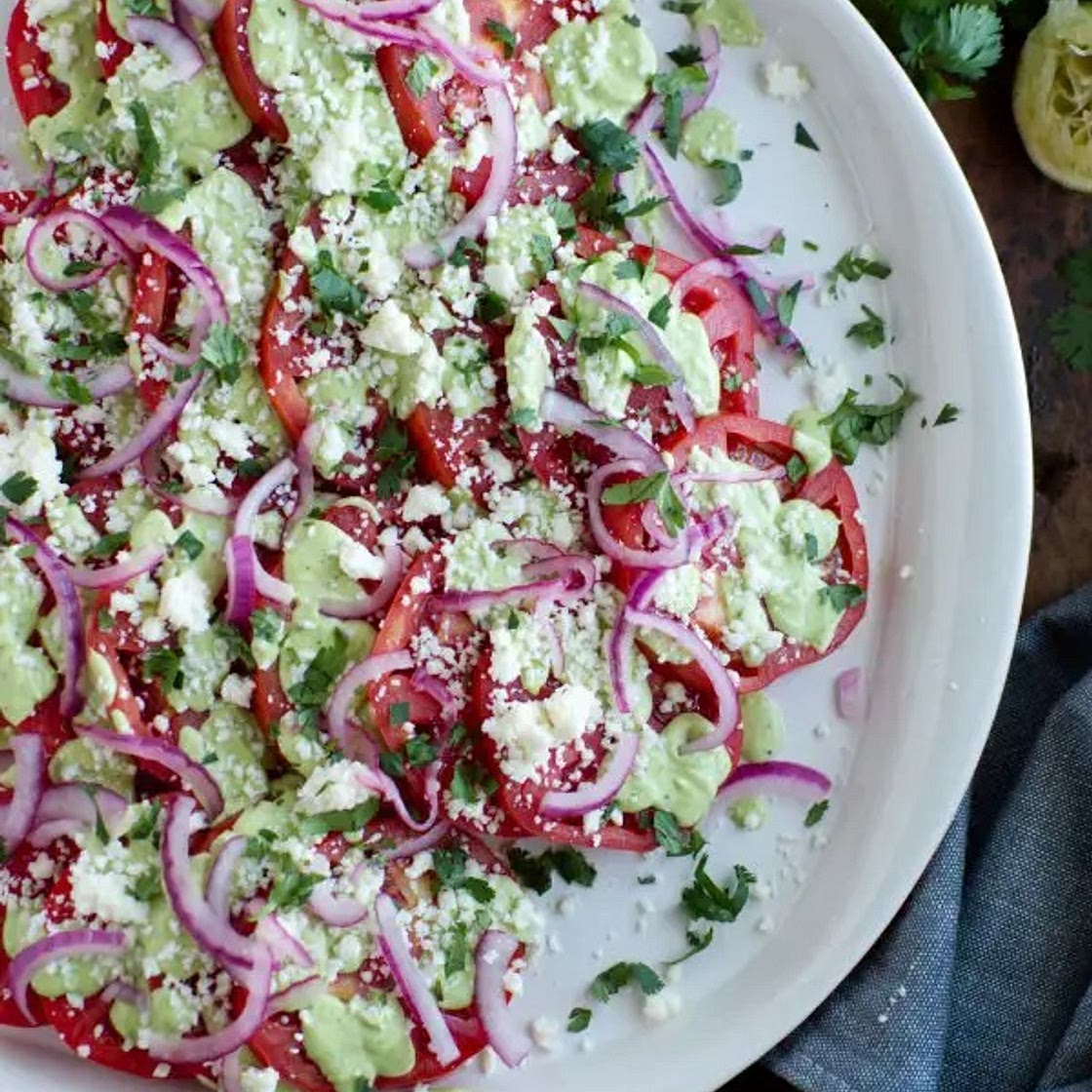 Tex-Mex Tomato "Carpaccio"
