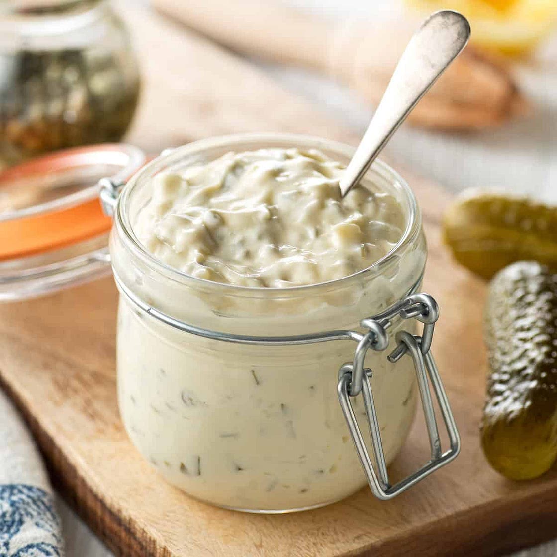 Garlic Dill Tartar Sauce
