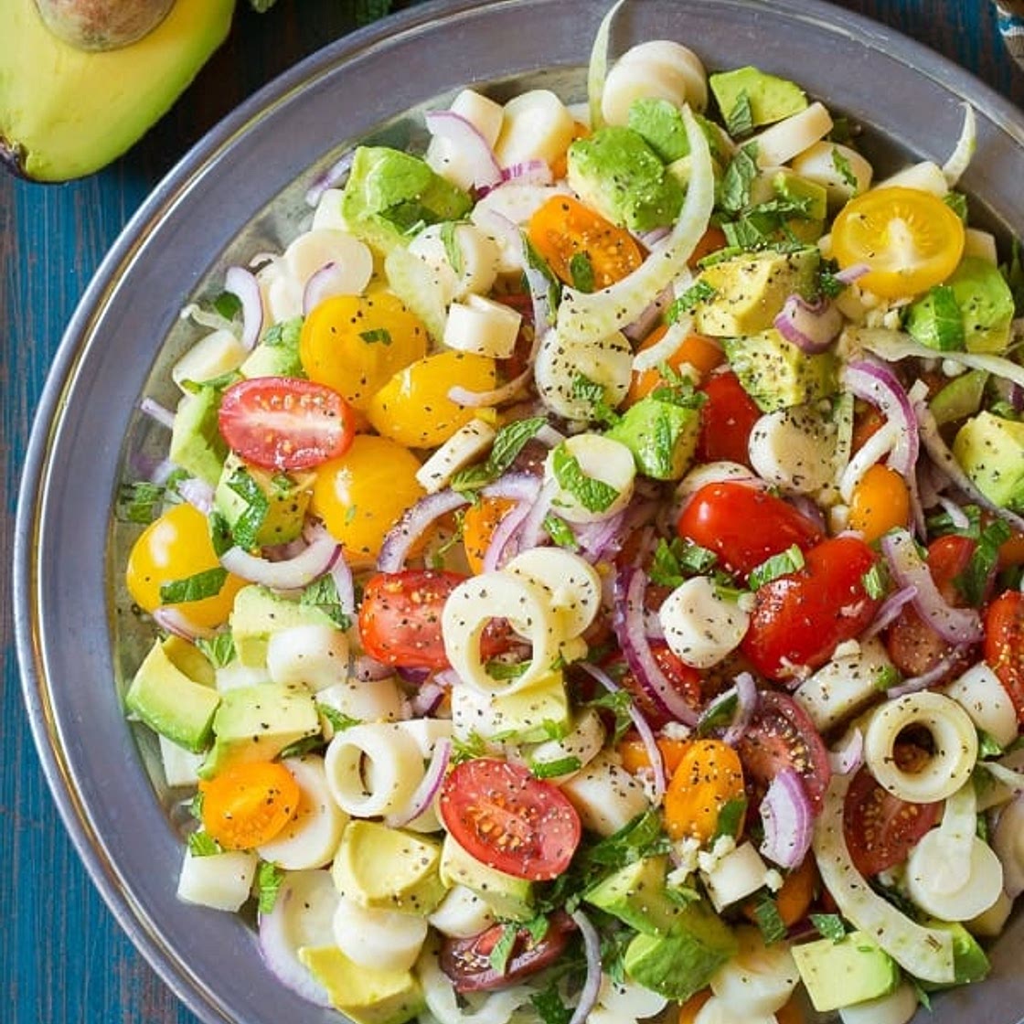 Hearts of Palm Salad with Brazilian Vinaigrette