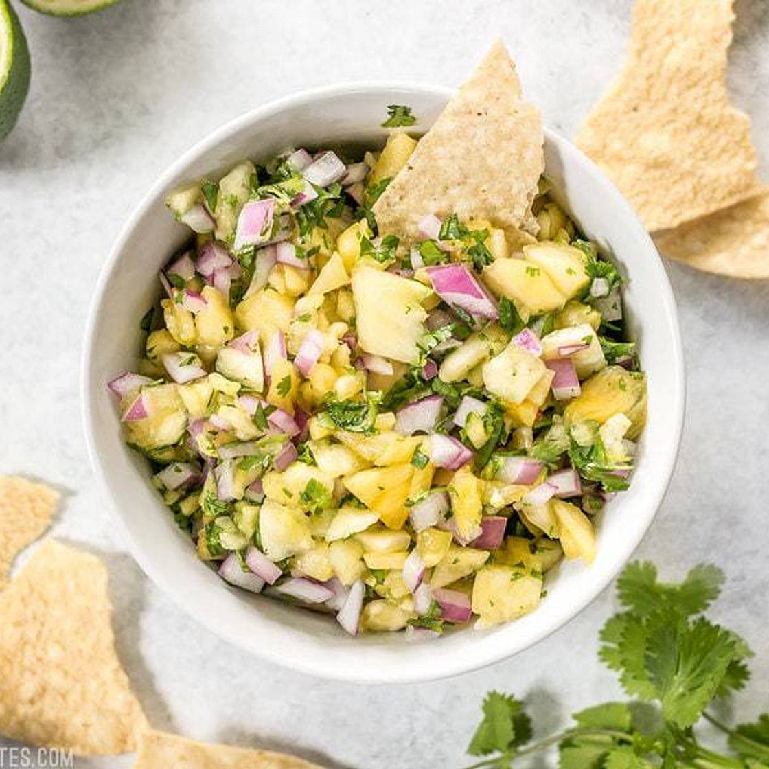 Easy Pineapple Salsa