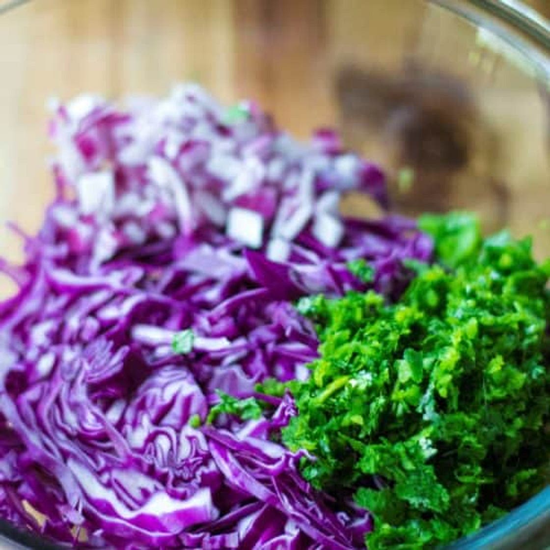 Tangy Red Cabbage Slaw Recipe