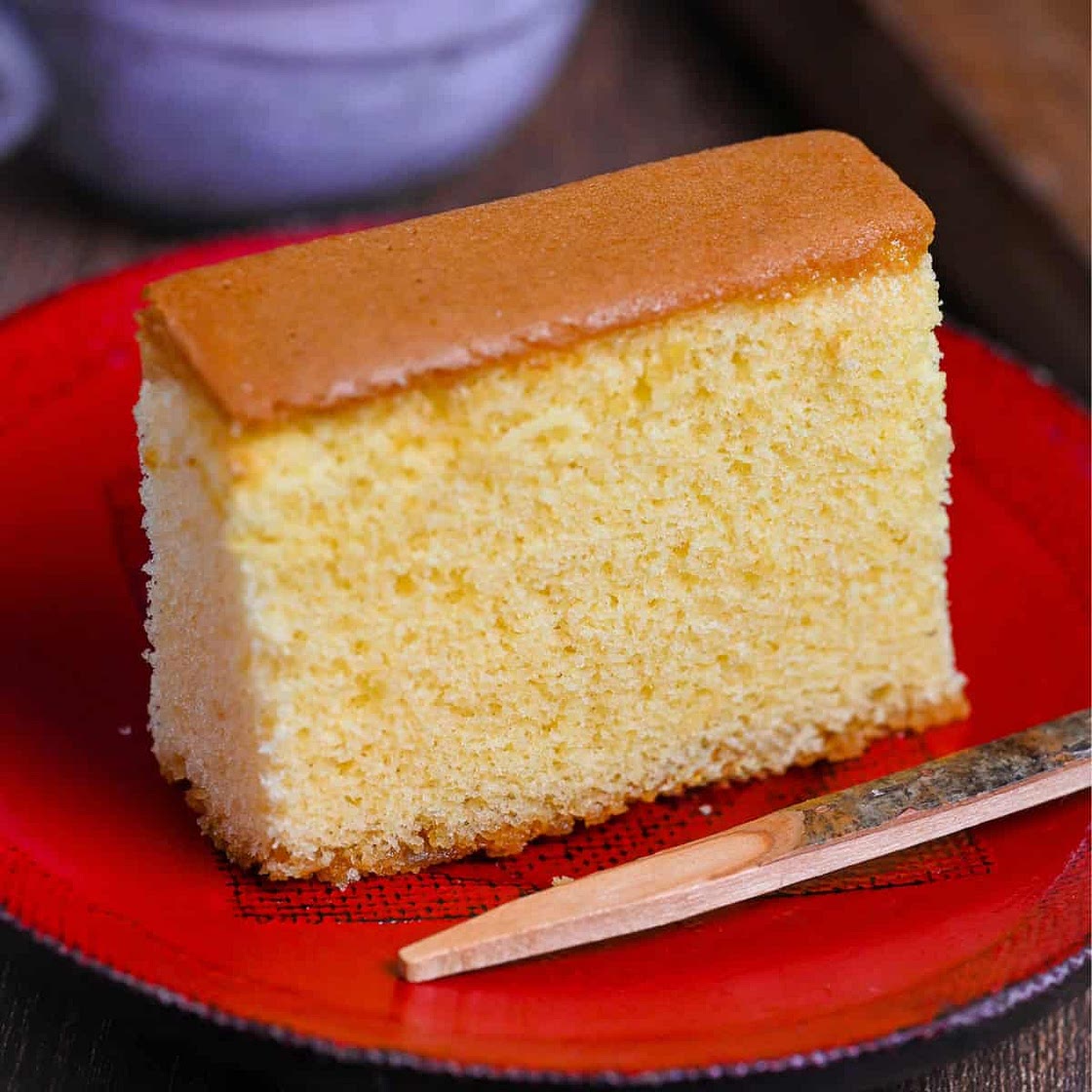Japanese Castella Cake (Kasutera)
