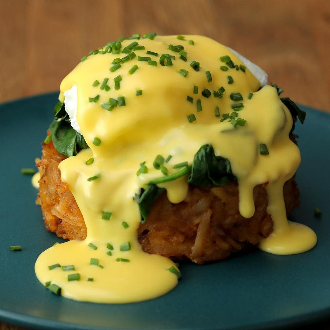 Hash Brown Benedict Recipe by Tasty