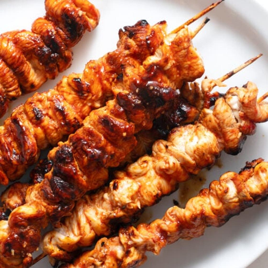 Chipotle Honey Chicken Skewers