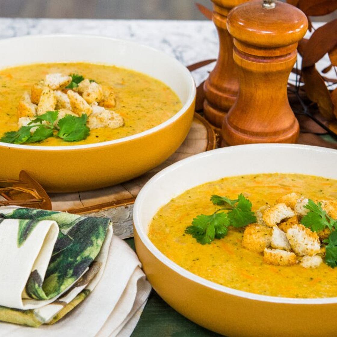 Recipe - Tabitha Brown Broccoli Cheddar Soup