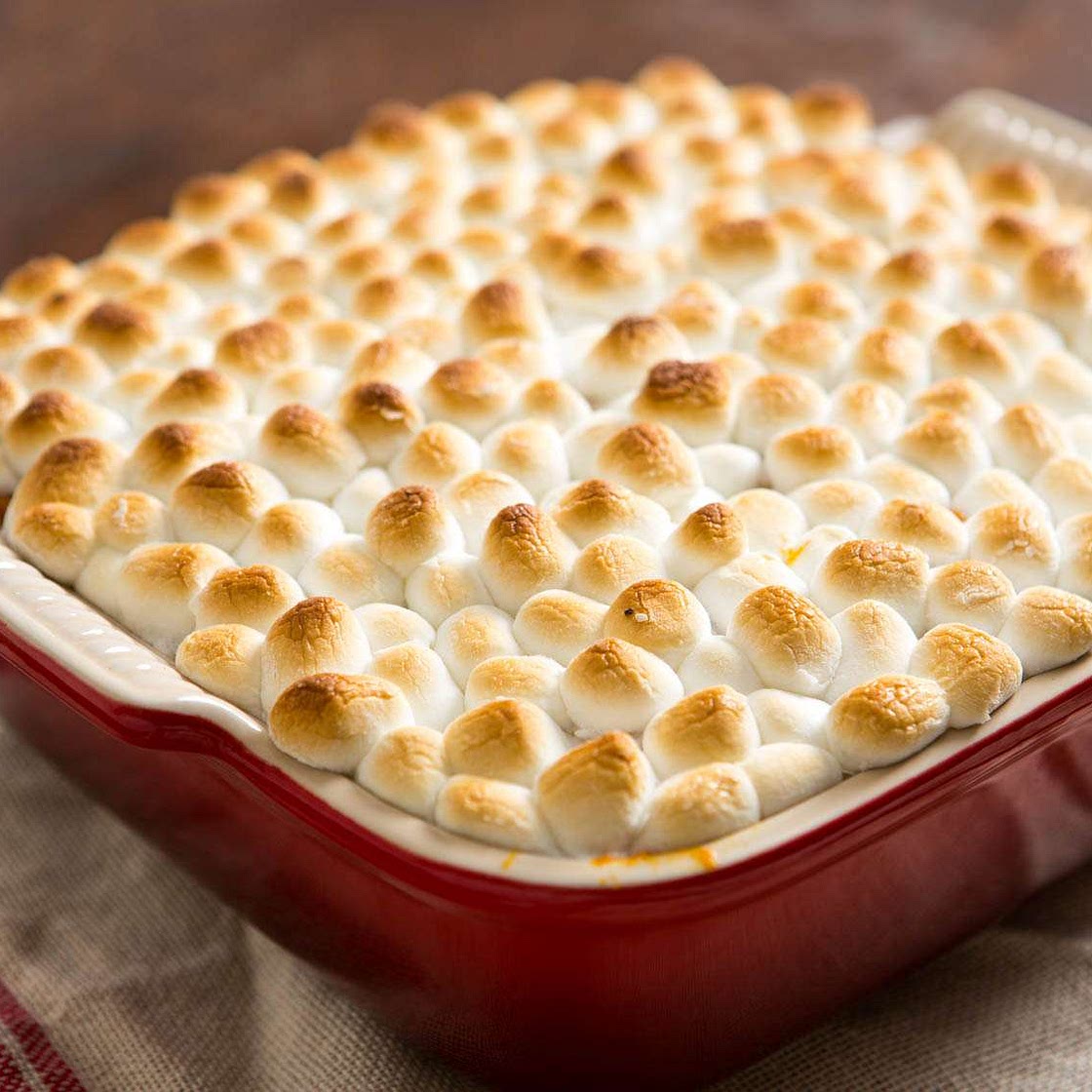 Sweet Potato Casserole With Marshmallows Recipe