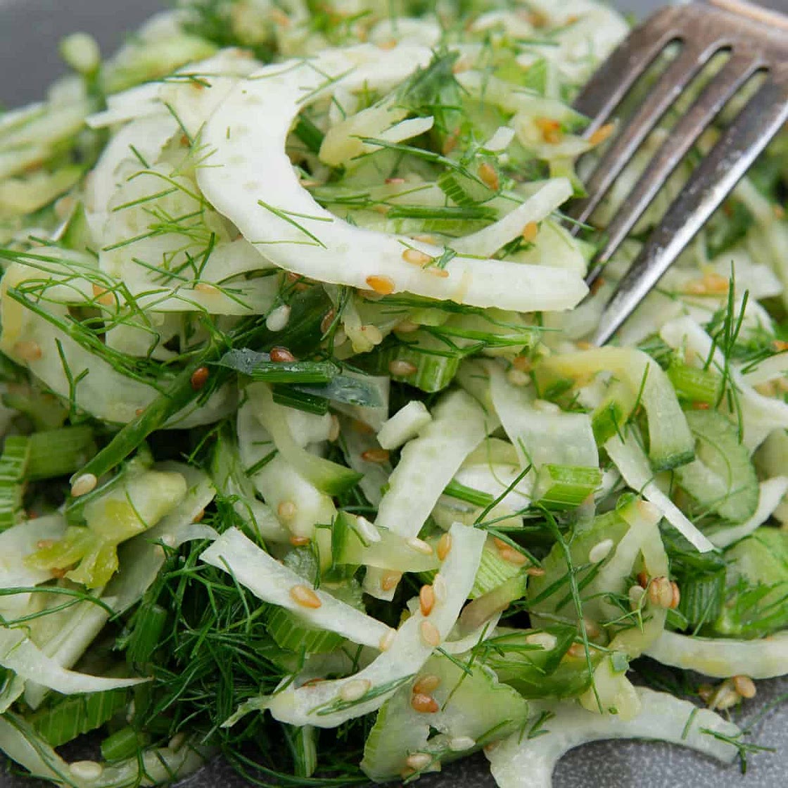 Easy Shaved Fennel Salad Recipe