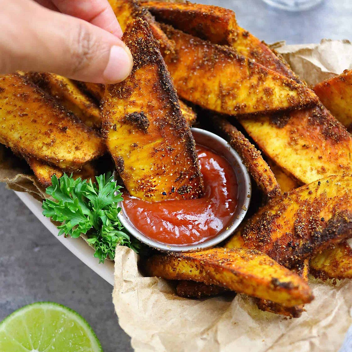 Spicy Breadfruit Fries
