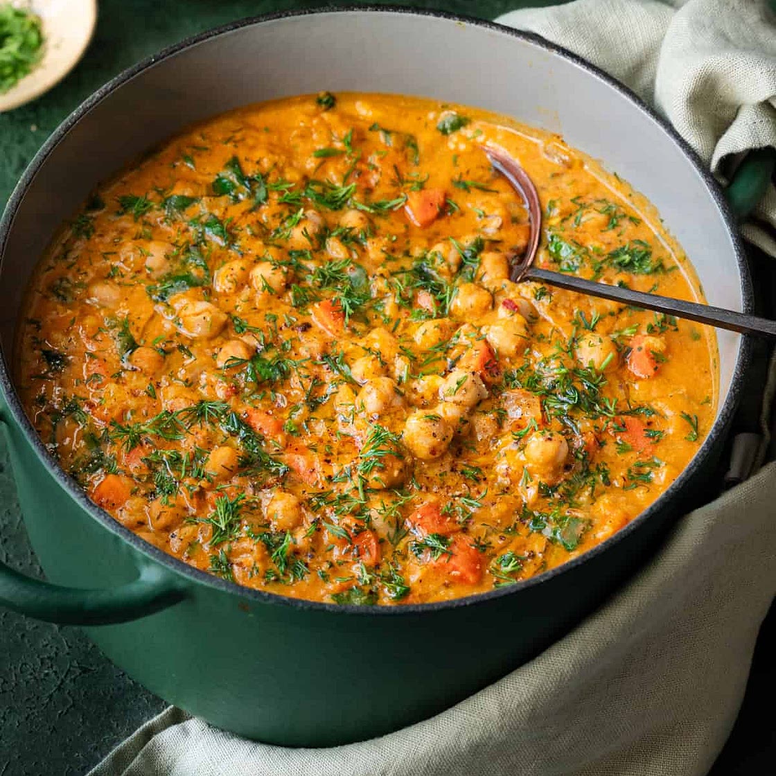 Lemony Chickpea Soup