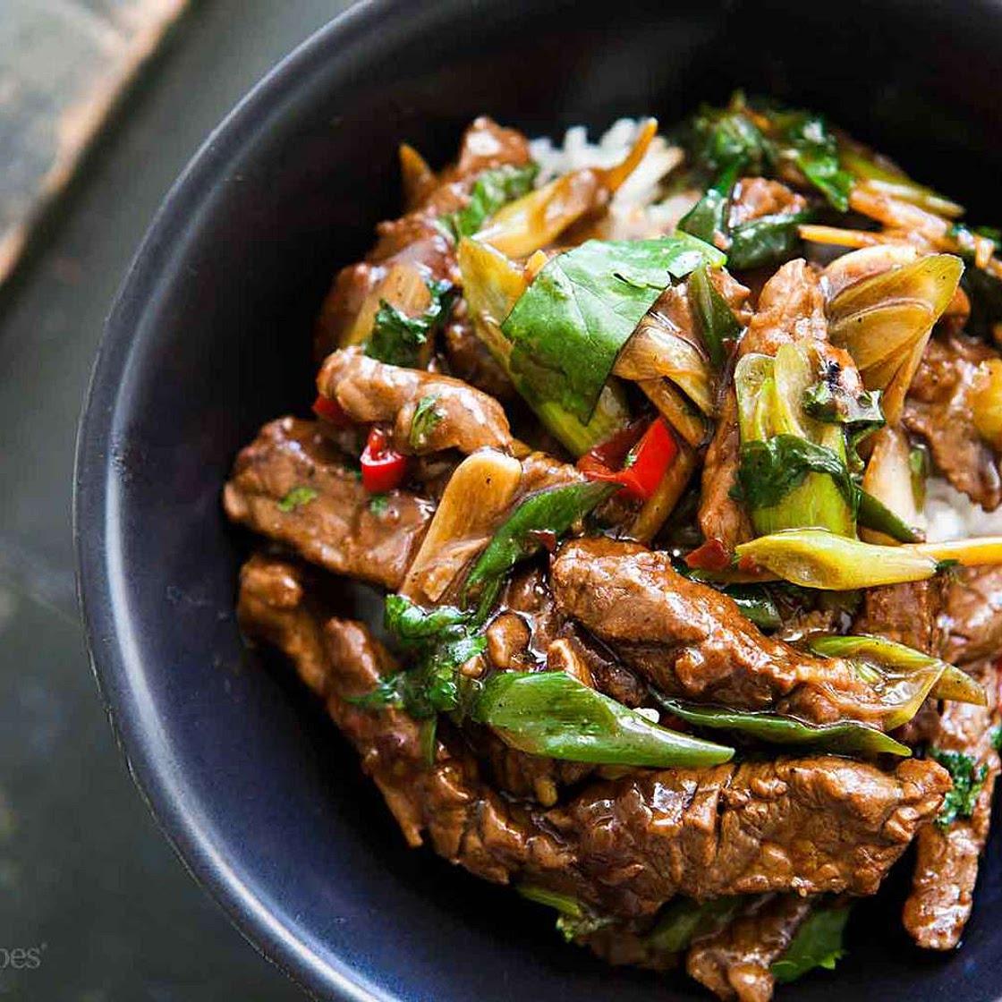 Ginger Beef Stir Fry