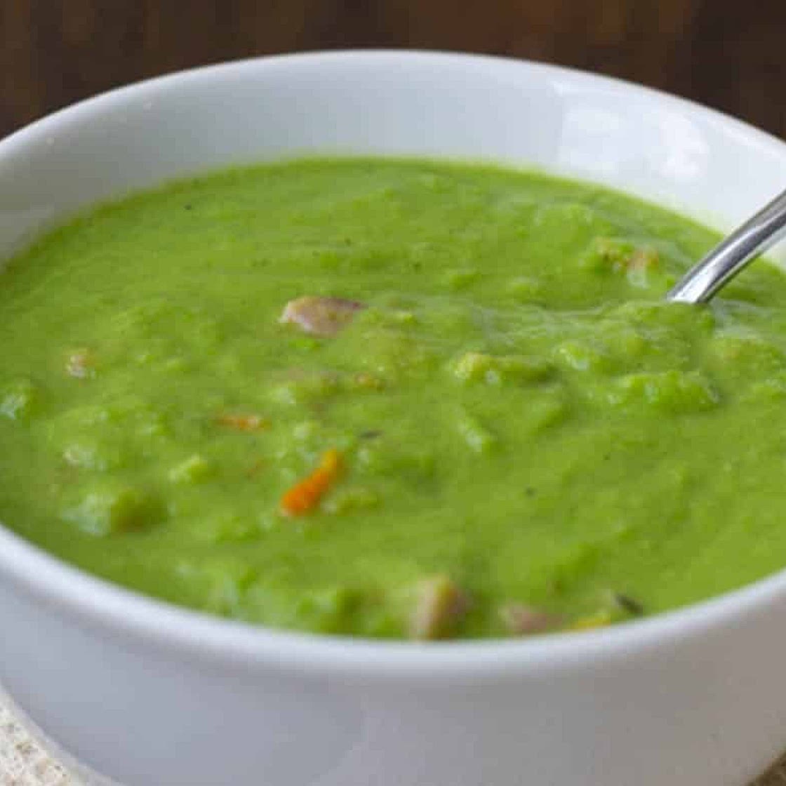 Pantry Green Pea Soup