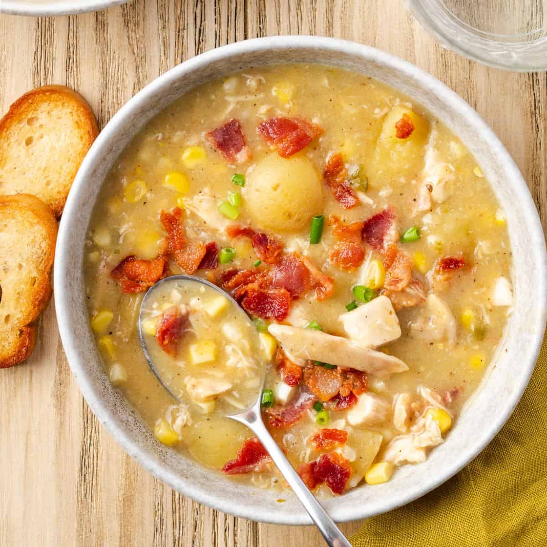 Instant Pot Chicken Corn Chowder