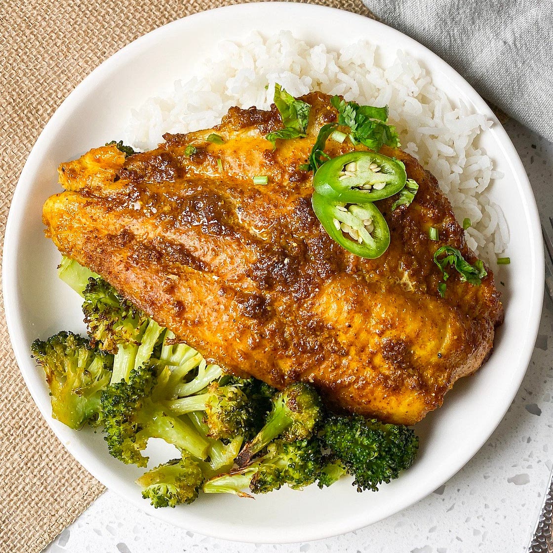 Tandoori Fish Recipe- Oven Baked or Pan Seared