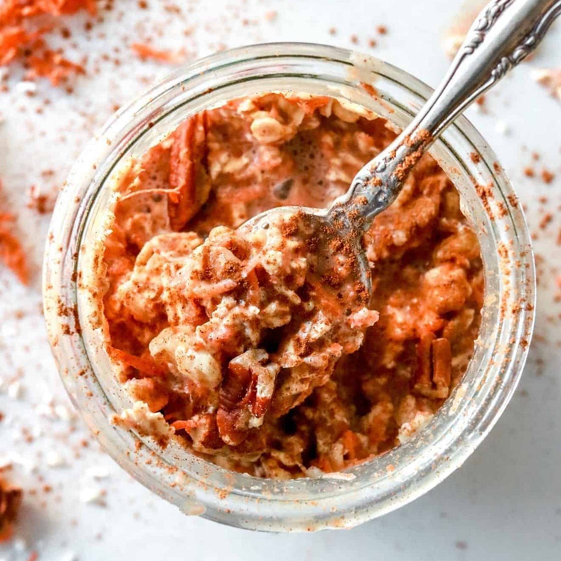Carrot Cake Overnight Oats