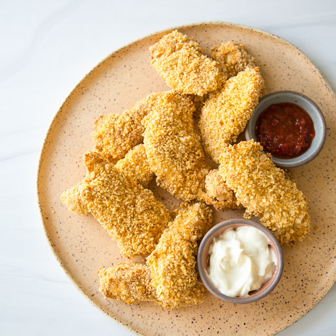 Extra Crispy Gluten-Free Chicken Tenders (Baked)