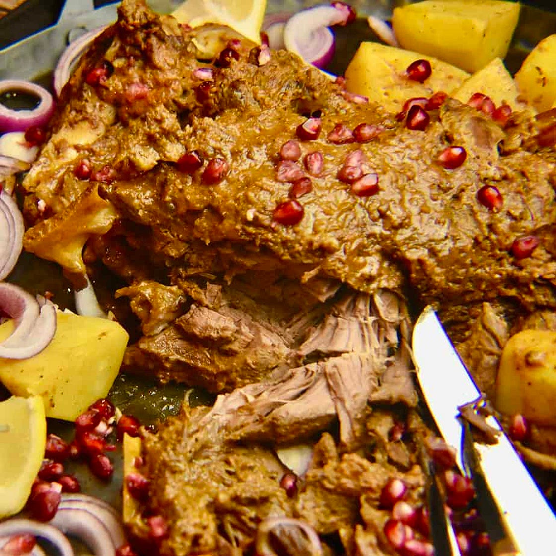 Roast Leg Of Goat (Raan)
