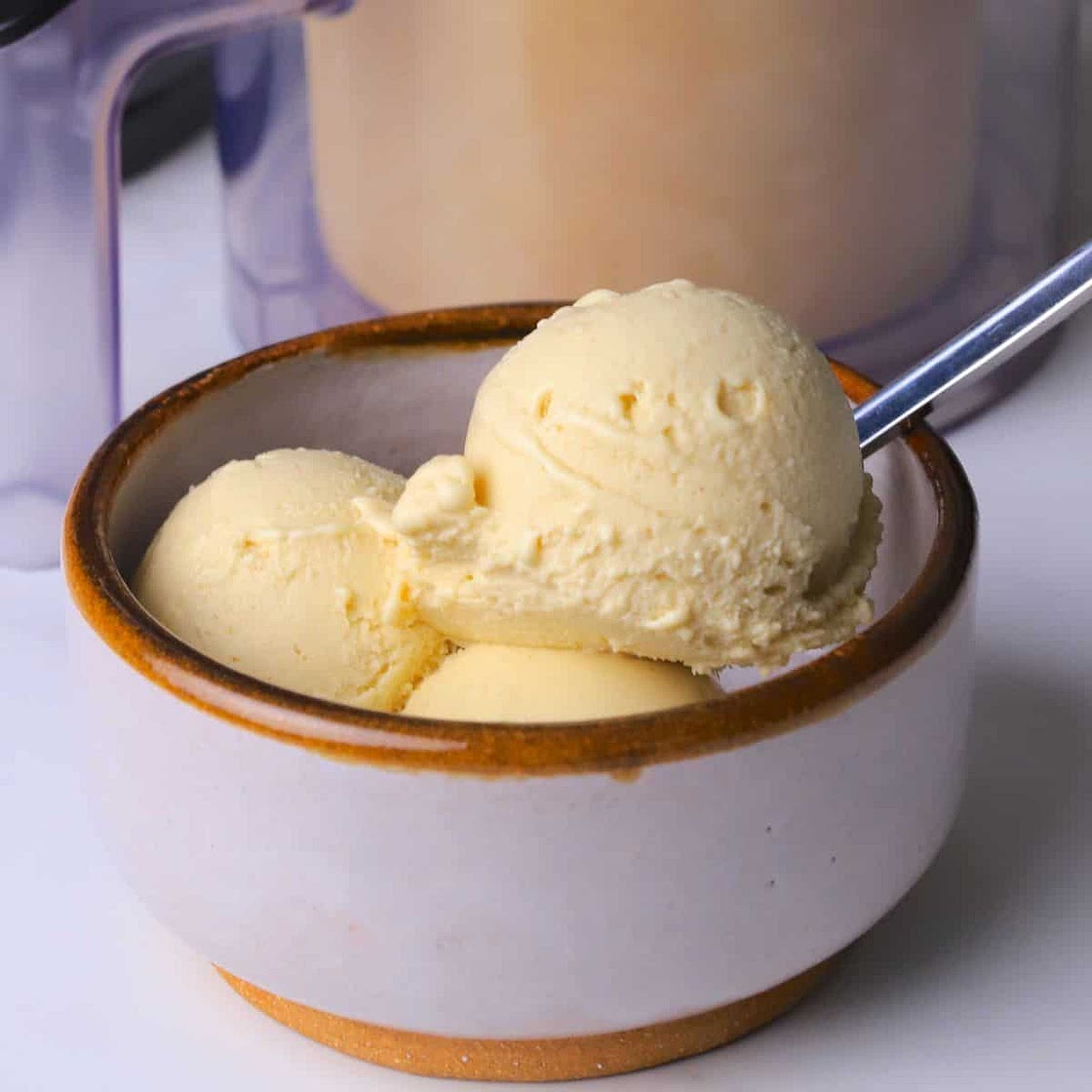 Sugar Free Eggnog Ice Cream (Ninja Creami)