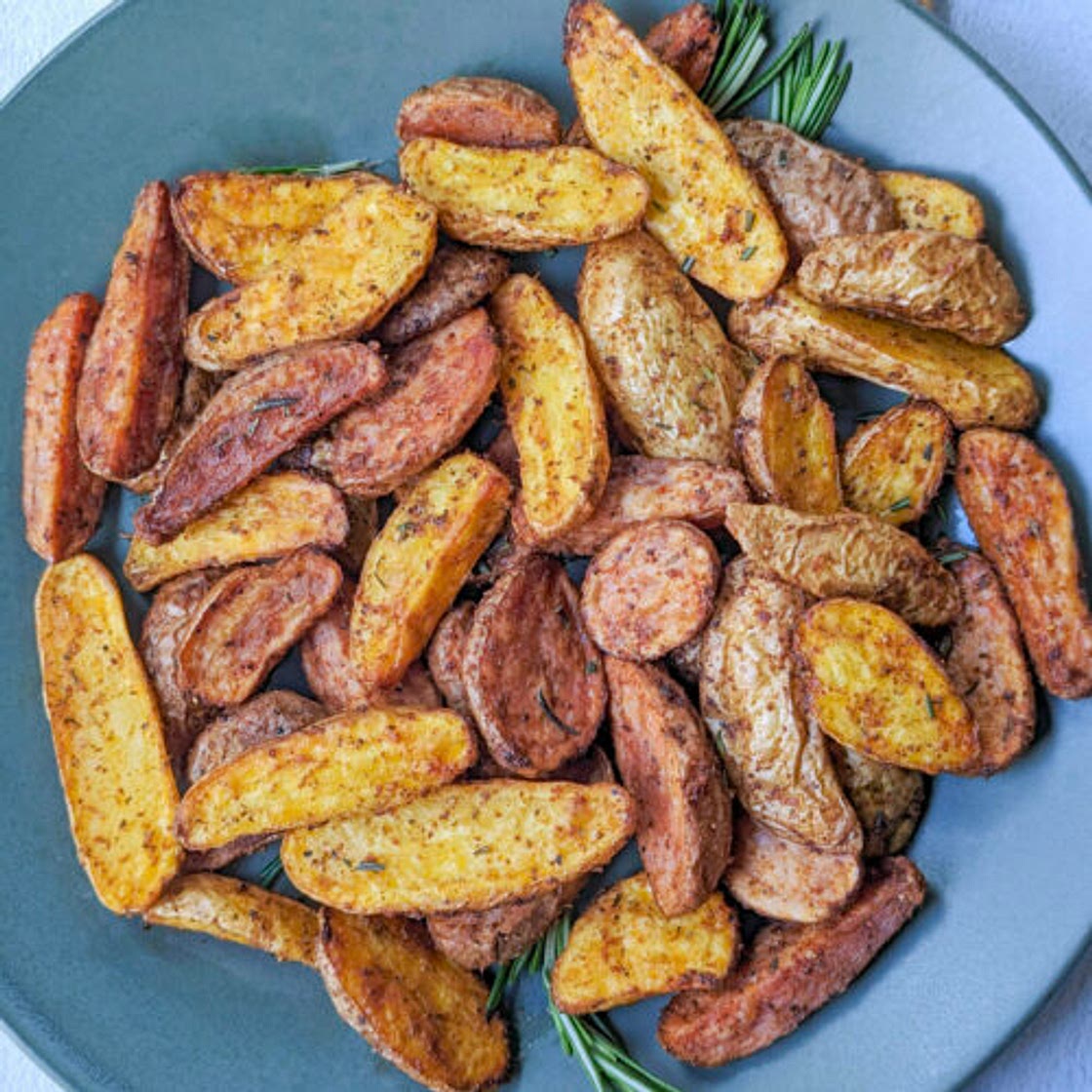 Air Fried Fingerling Potatoes