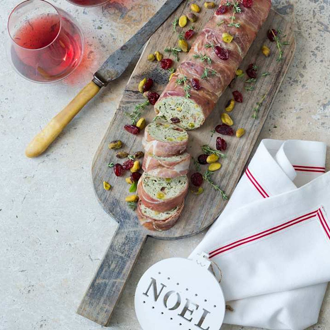 Pork and chicken terrine