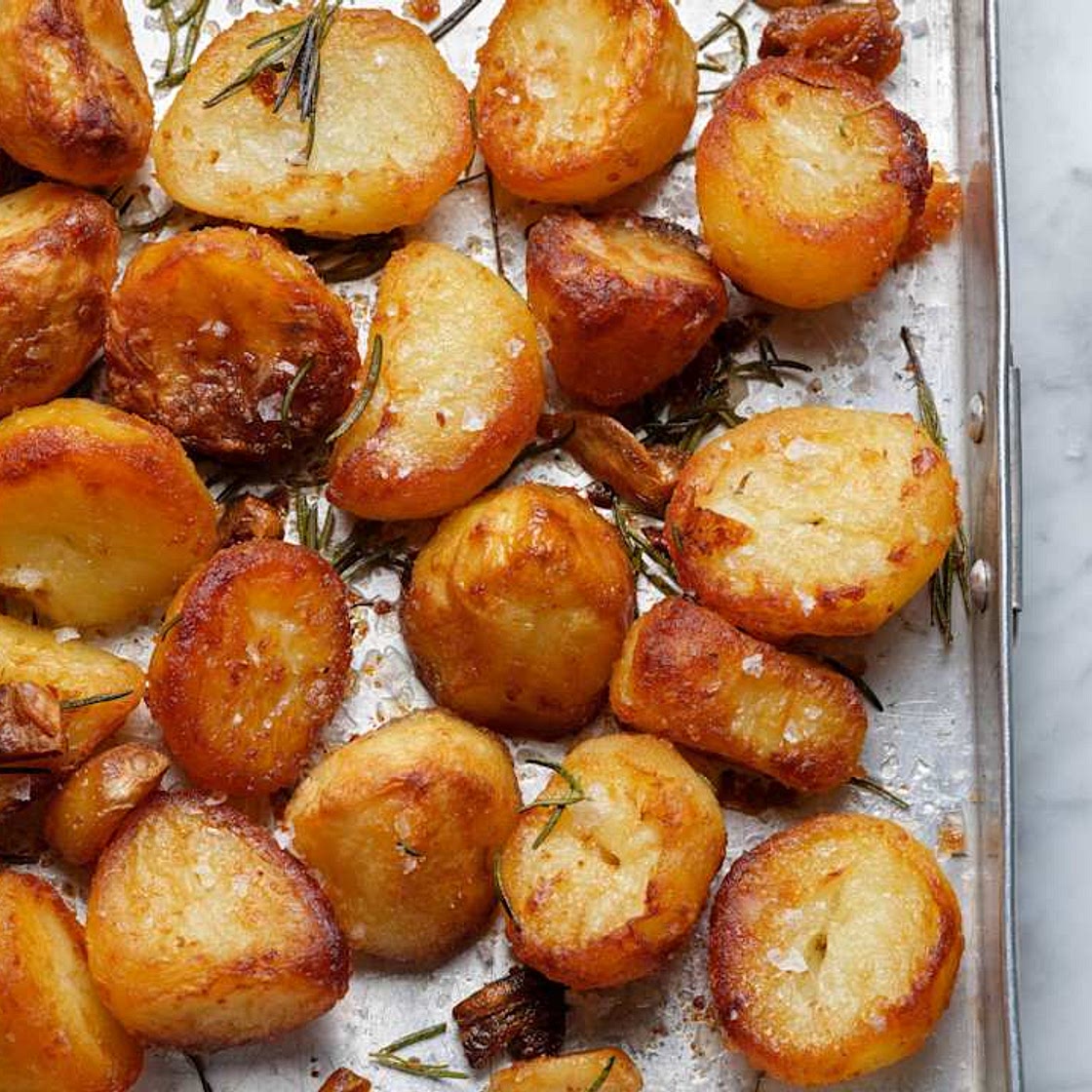 Roast Potatoes with Rosemary and Garlic