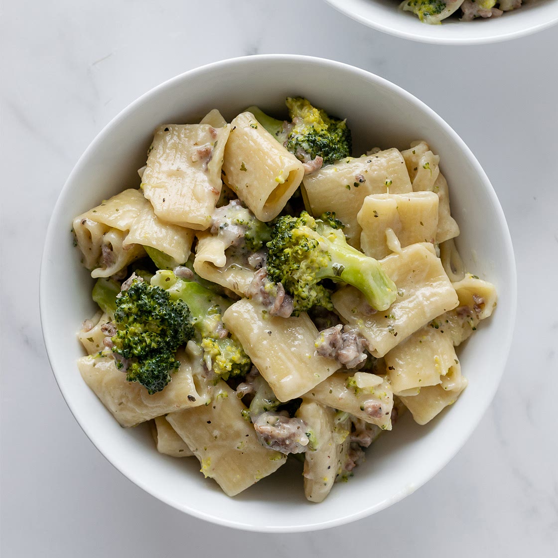 Creamy One Pot Sausage Broccoli Pasta