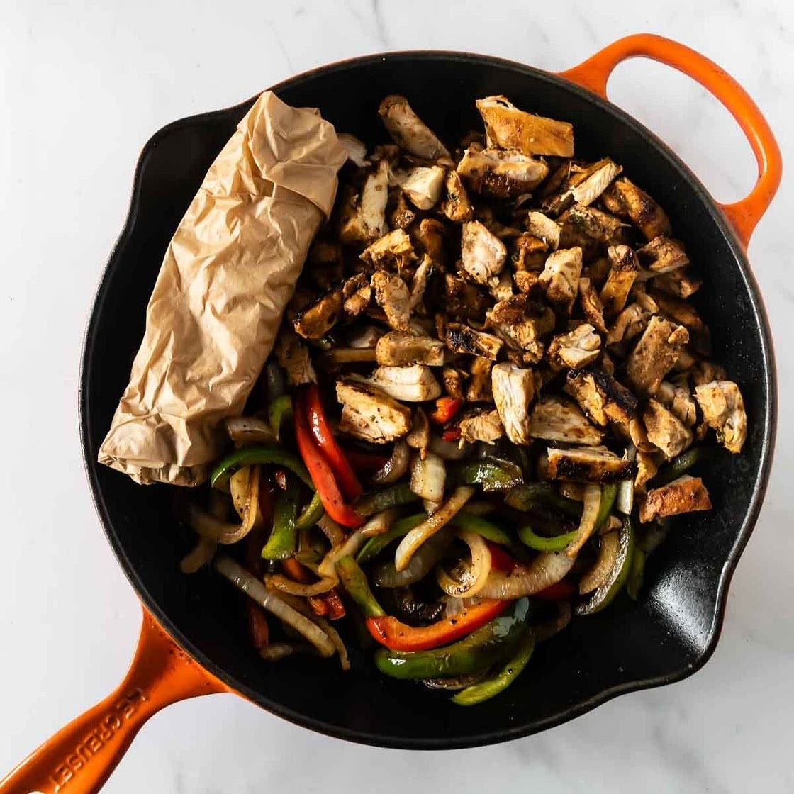 Skillet Chicken Fajitas