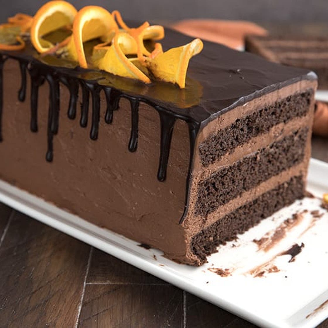 Keto Chocolate Orange Cake