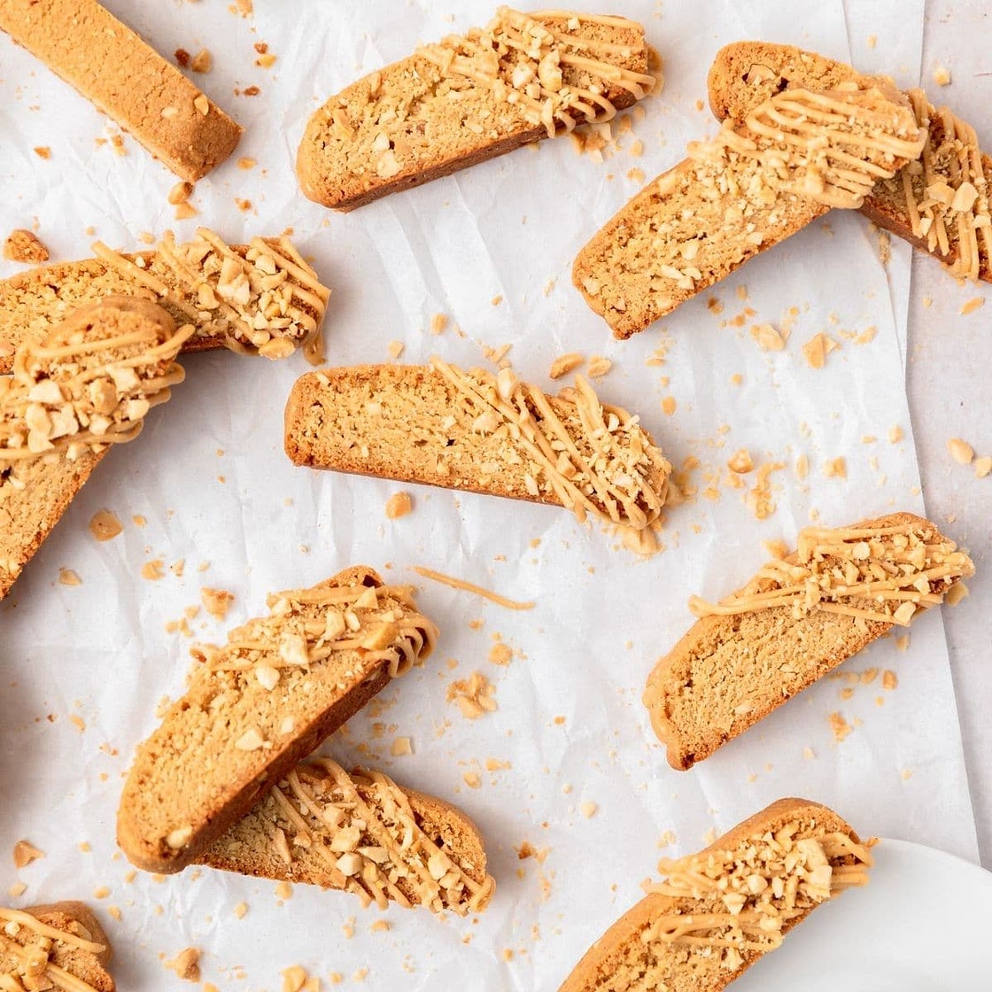 Peanut Butter Biscotti