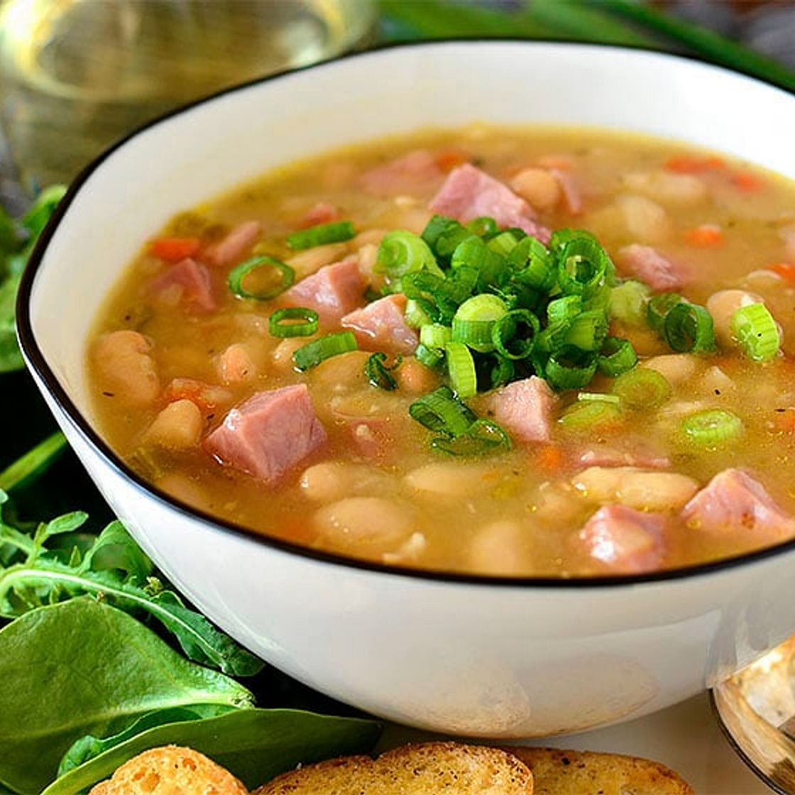 Easy Ham and Bean Soup