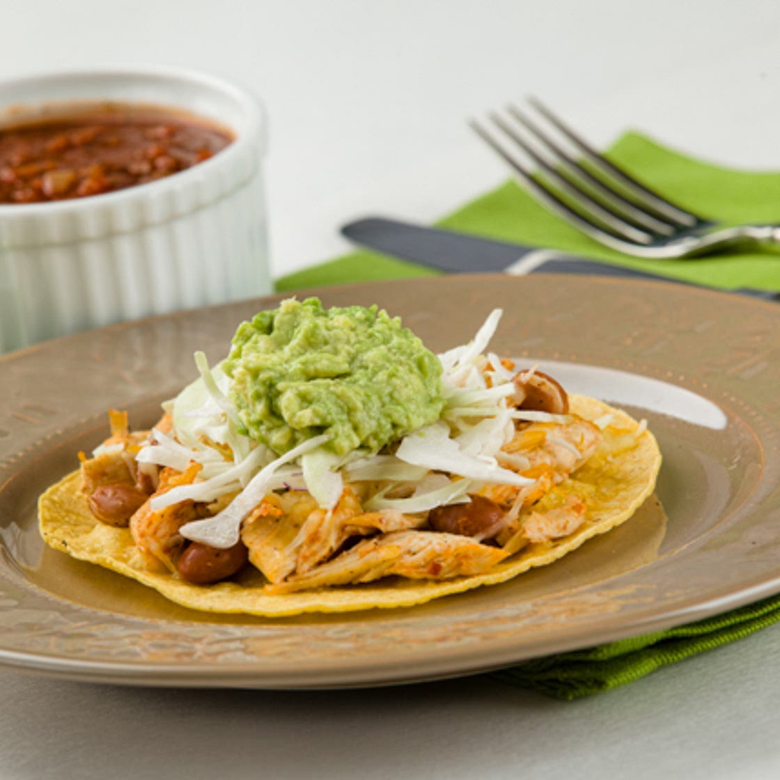 Budget-Friendly Chicken Tostadas