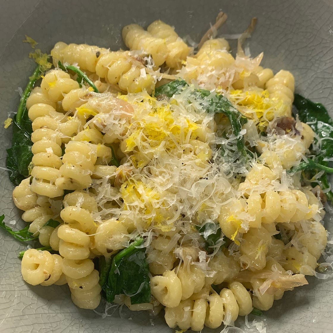 Pistachio Lemon Mascarpone Pasta