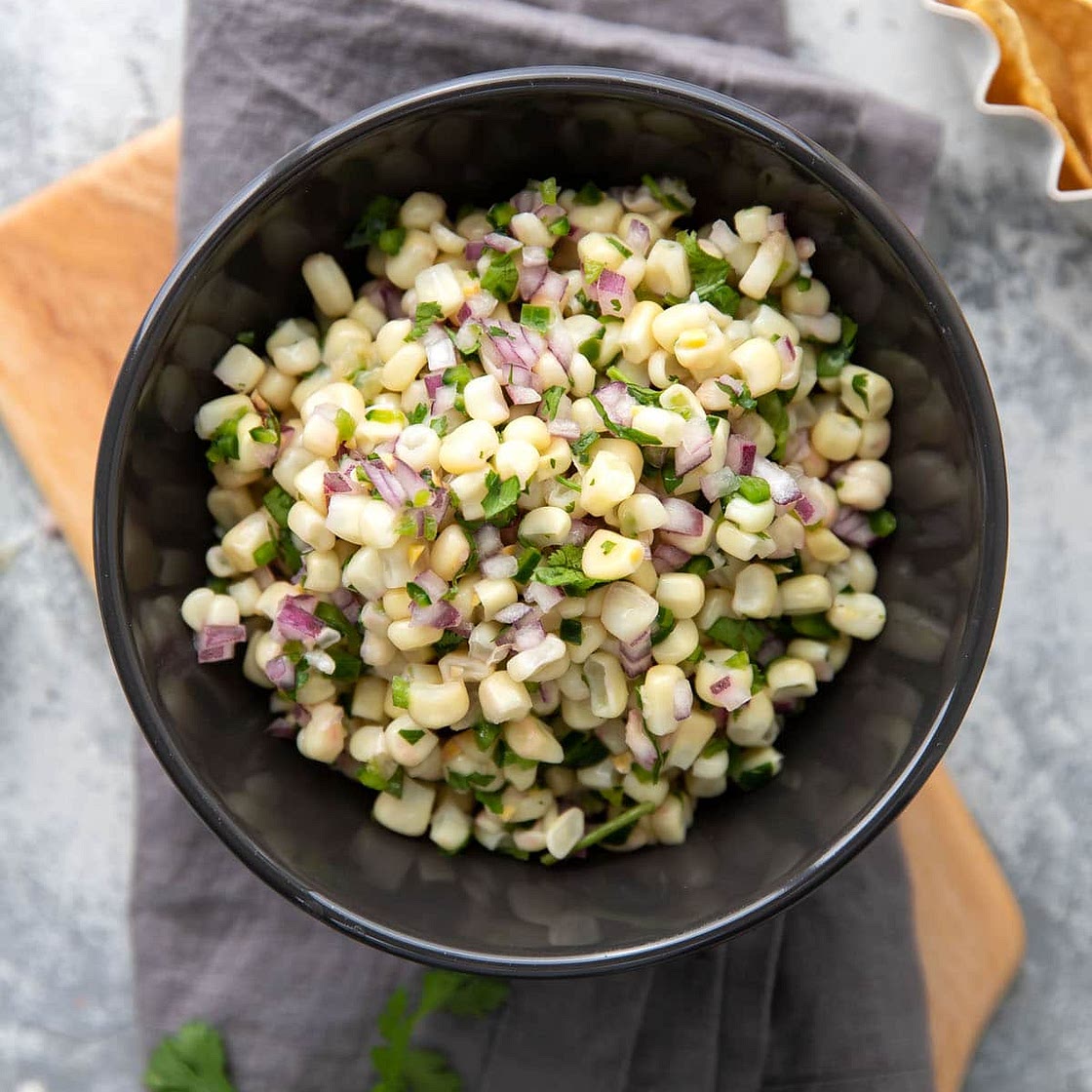 Chipotle Corn Salsa Copycat