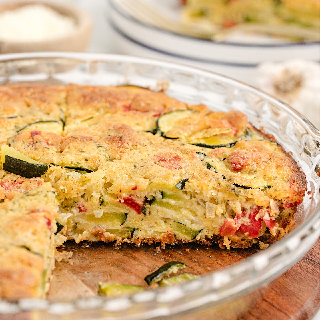 Bisquick Zucchini Pie