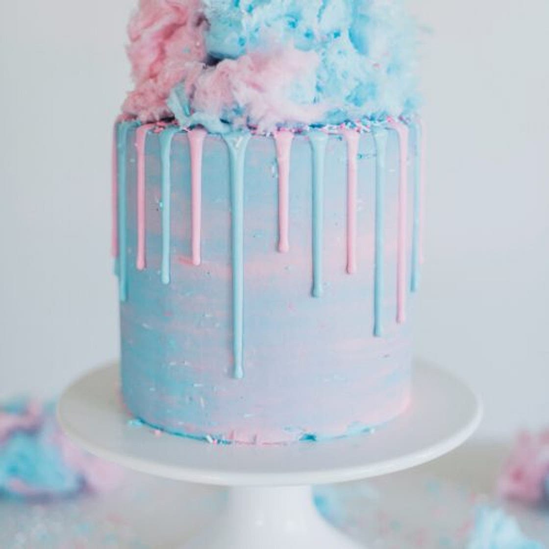 Cotton Candy Cake