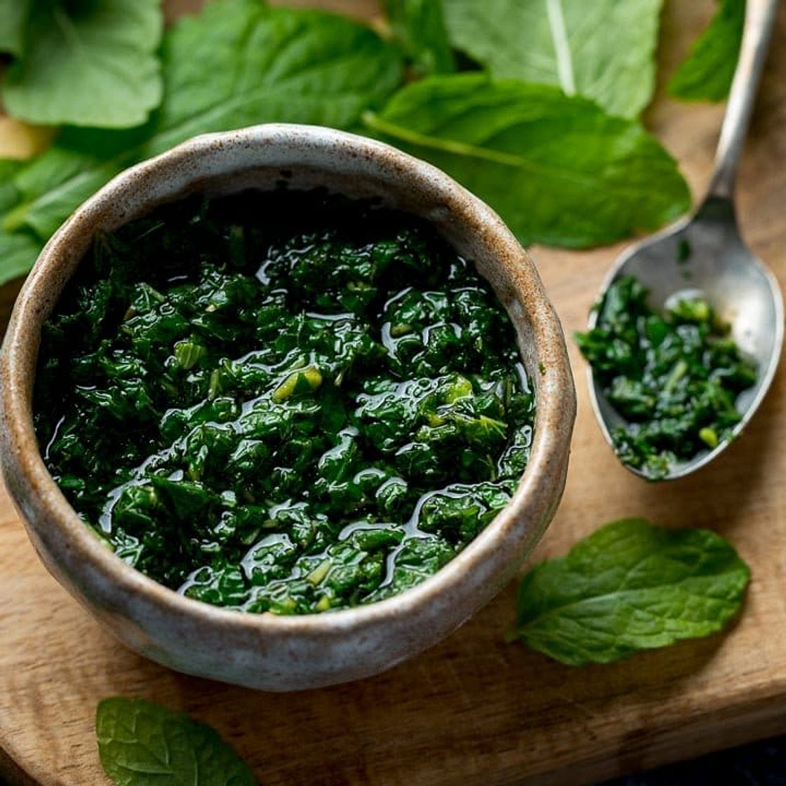 Homemade Mint Sauce