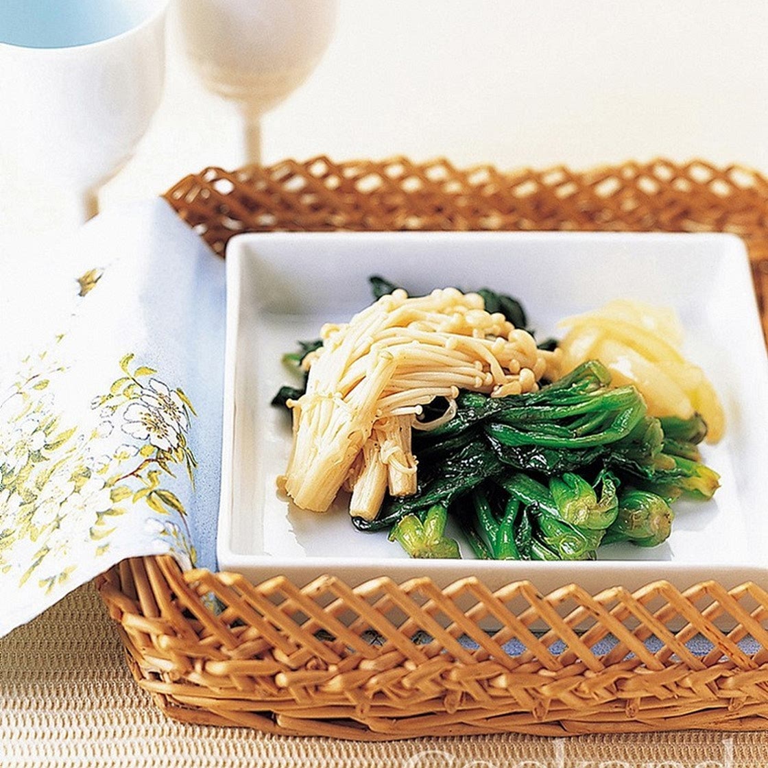 시금치 팽이볶음 만드는 법