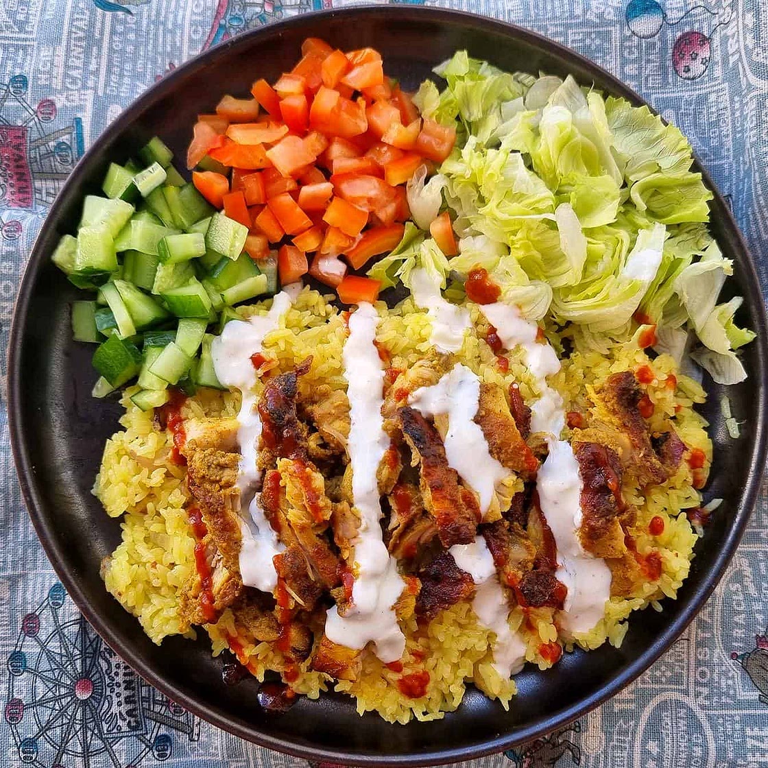 Chicken Shawarma Rice