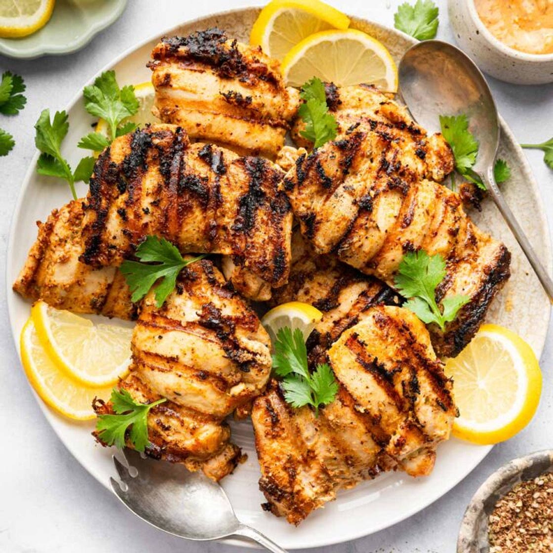 Grilled Tahini Chicken