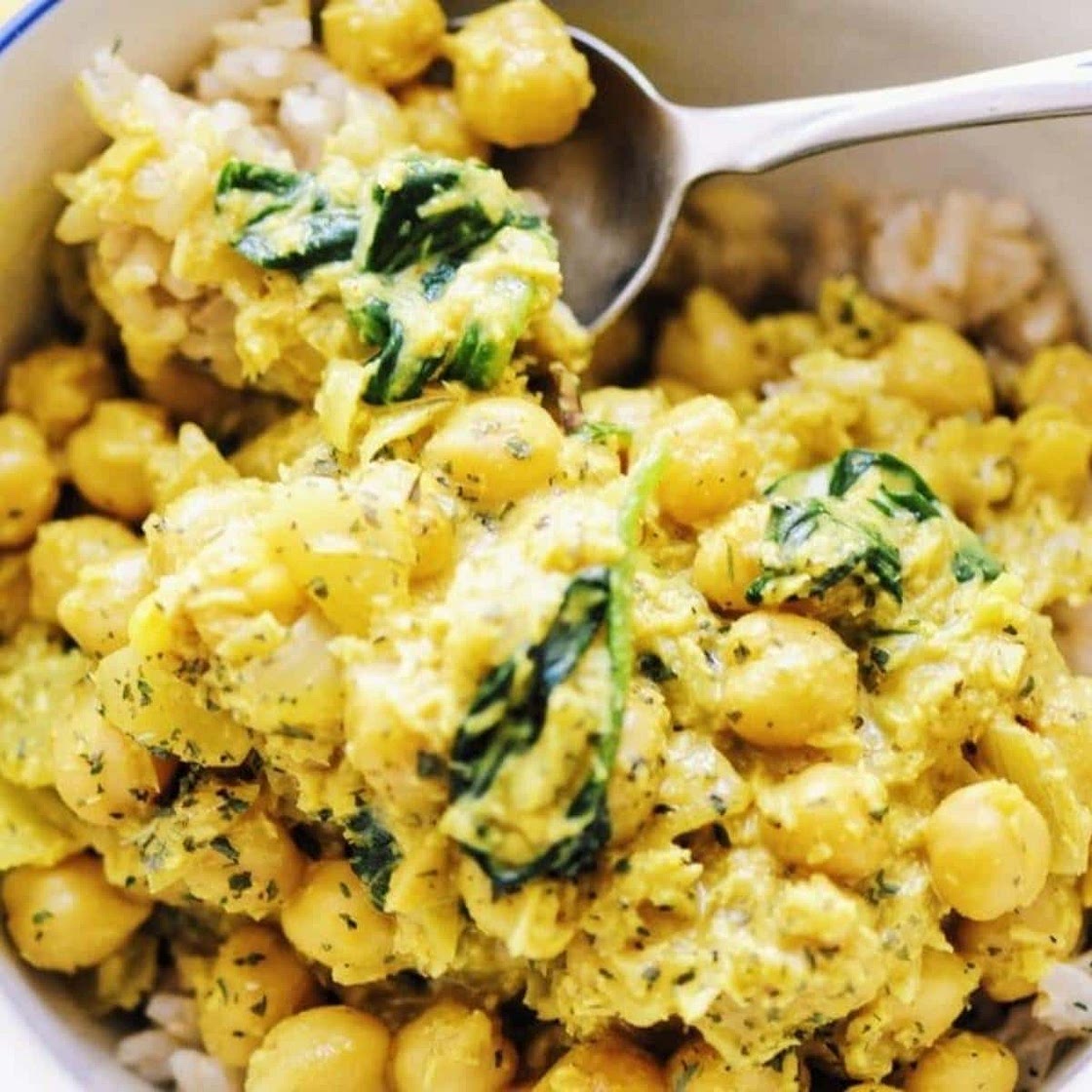 Coconut Chickpea Curry